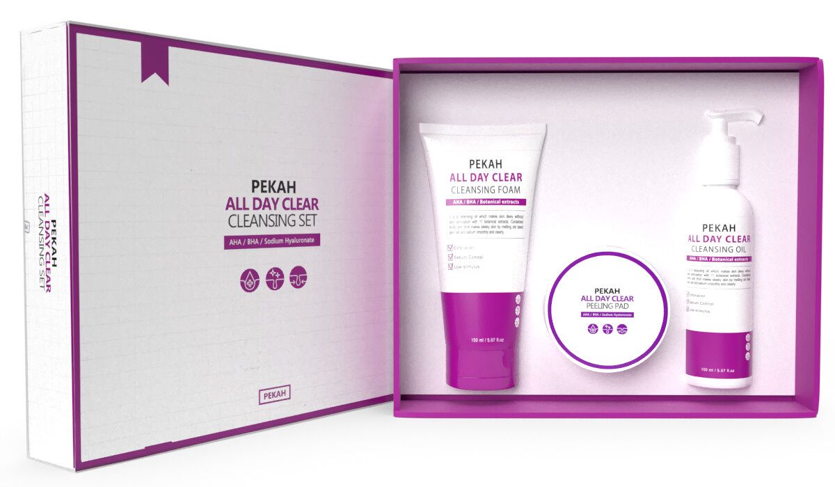     Pekah All Day Clear Cleansing Set