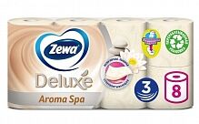 Туалетная бумага Zewa Deluxe 3 слоя Арома, 8рул