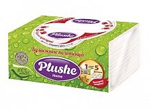 Plushe Home полотенце бумажное V-вложение 1 слой 250 листов