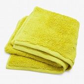 Махровое полотенце "Индия. Бамбук. Ярко-желтое"