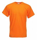 Оранжевая мужская футболка, классика