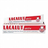 LACALUT зубная паста Aktiv при кровоточивости дёсен 75 мл
