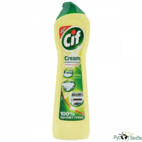 Чистящий крем Cif(СИФ) Актив Лимон 500мл/560г *2/16  чистящее средство