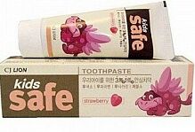 Детская зубная паста со вкусом клубники " Kids safe", 90 гр