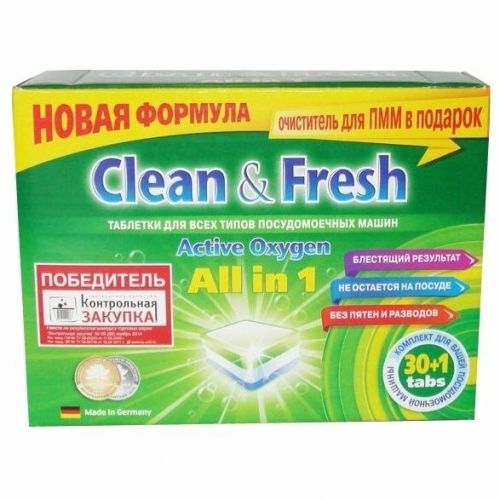 Clean&Fresh    All in 1 (midi) 30 + 1 . .