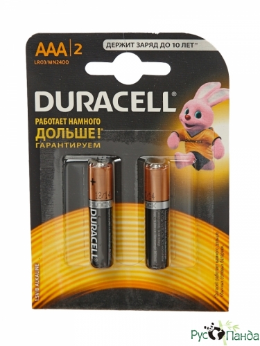   Duracell  (2)  LR-03  1.5 V *5/10